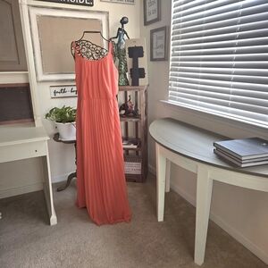 Cato Coral Maxi Dress